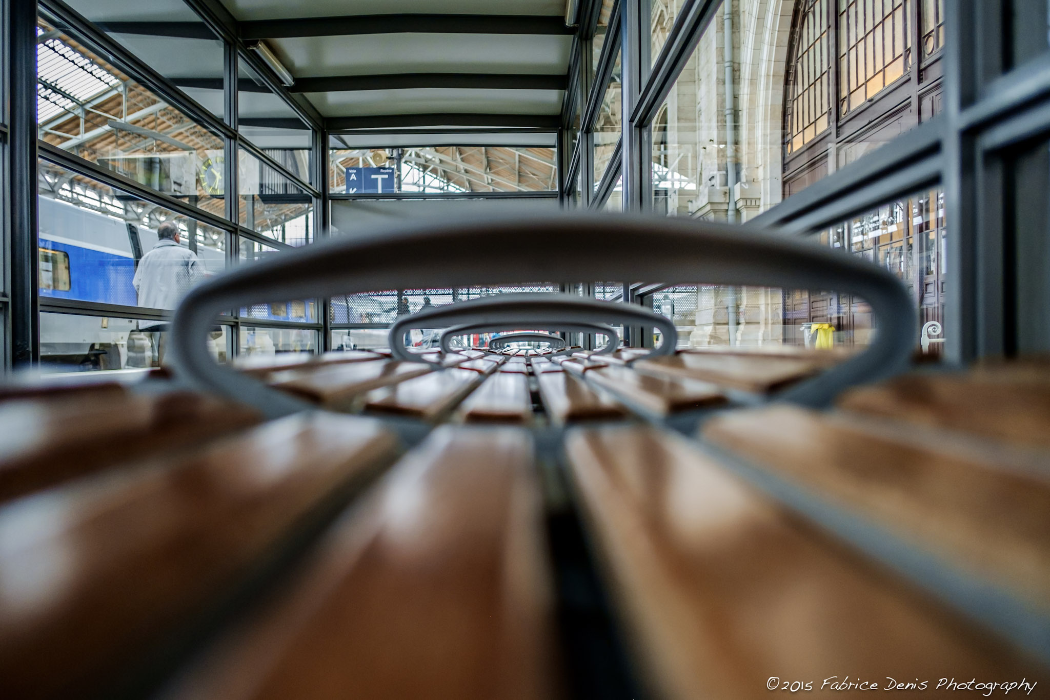Fujifilm X-Pro1 | Gare de La Rochelle - Les bancs