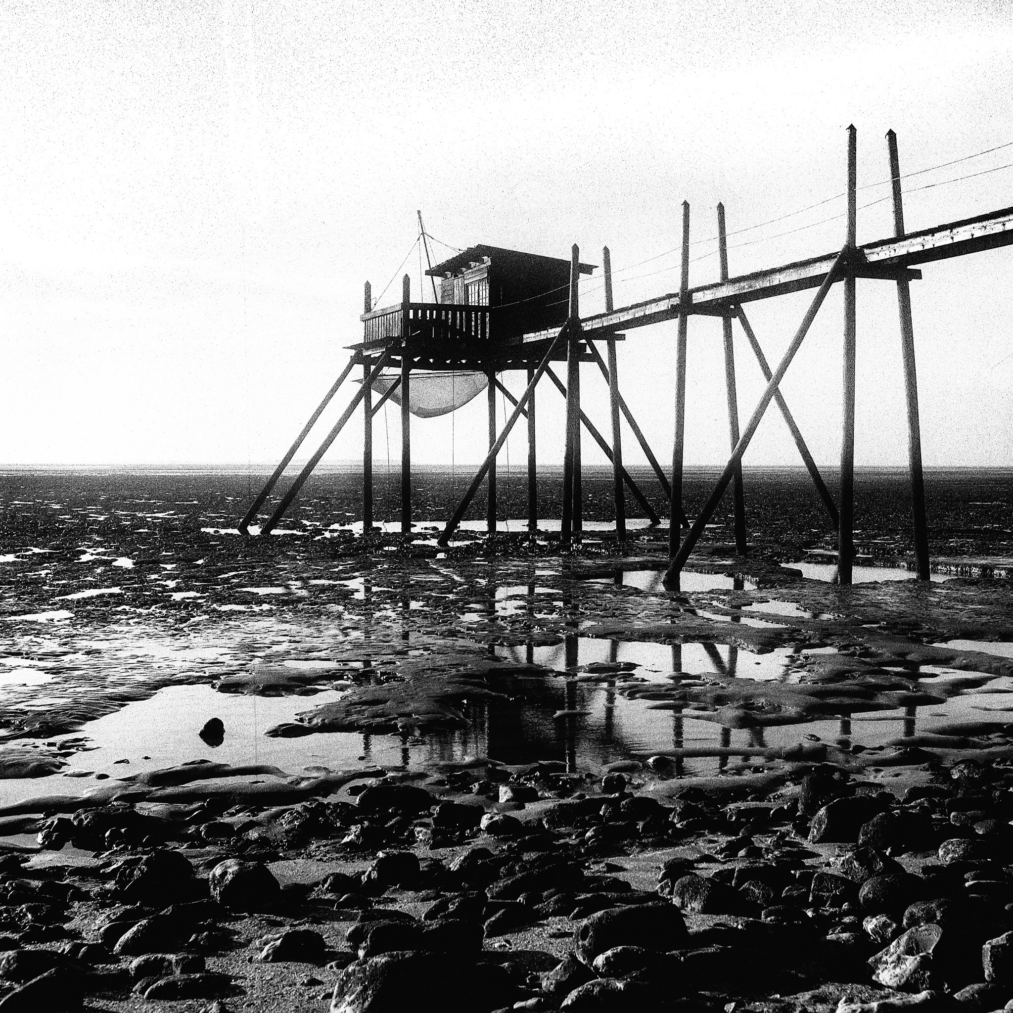 Semflex OTO 3.5B | Baie d’Yves - Cabane de pêcheur à marée basse