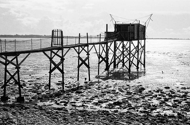NikonF100 | Baie d’Yves - Double carrelet